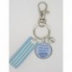 Porte clés personnalisable F de Bm créations