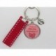 Porte clés personnalisable F de Bm créations marraine